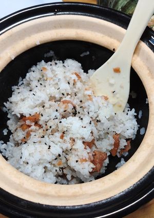 かまどさんde梅おこわ-レシピのメイン写真