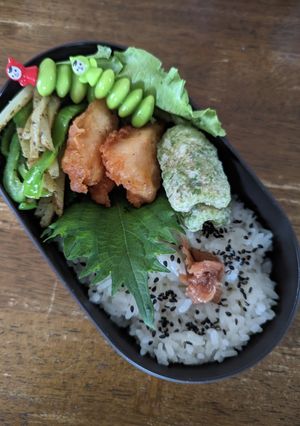 JK☆鶏胸唐揚げ弁当♪-レシピのメイン写真
