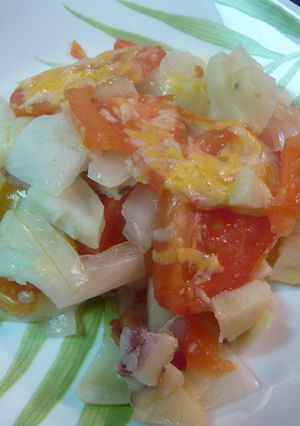 調味料一切無し！優しい味の野菜の重ね煮☆-レシピのメイン写真