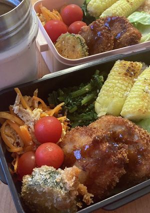 高校生男子弁当332 女子弁当38-レシピのメイン写真