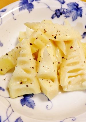 もろみのチカラで！簡単タケノコ焼き！-レシピのメイン写真