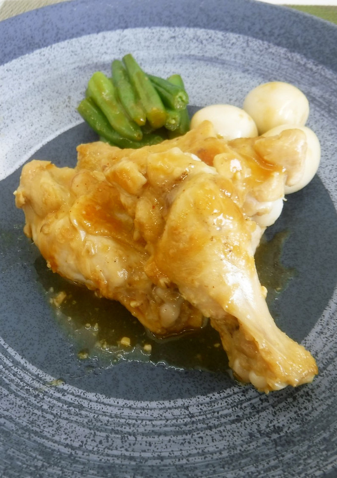 手羽元の簡単炒め煮-レシピのメイン写真