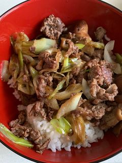 極みきのこすき焼き丼-レシピのメイン写真