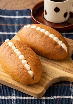 ふすまロールパンのミルクフランス風-レシピのメイン写真