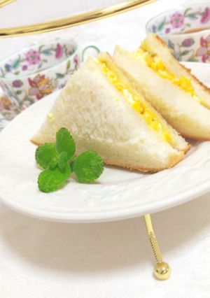 簡単2分♡　美味しいタマゴサンド♡-レシピのメイン写真