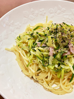 ズッキーニのパスタ-レシピのメイン写真