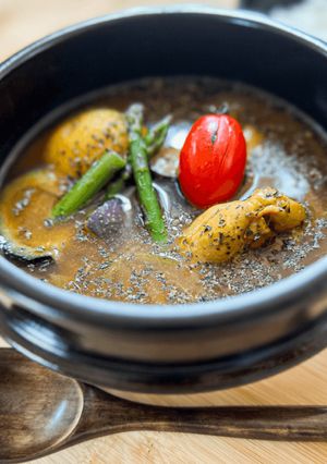 90℃ スープカレー：本格！柔らか手羽元-レシピのメイン写真