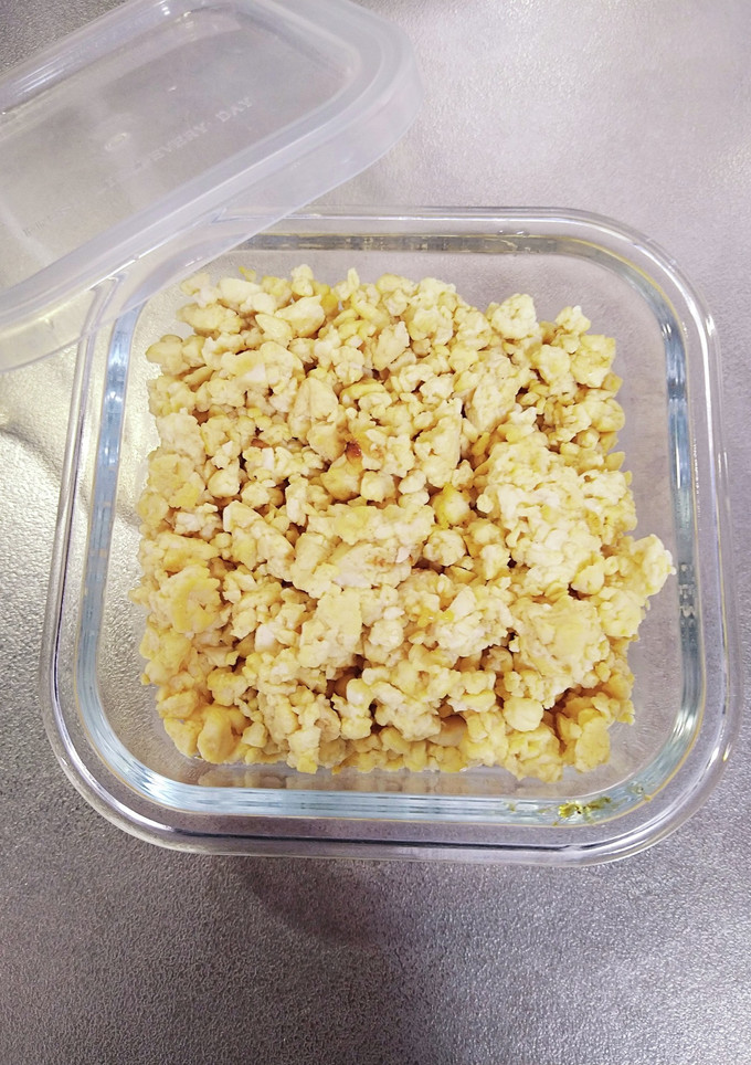 卵一つで3人分　そぼろ丼用の炒り卵-レシピのメイン写真