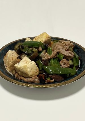 豚バラ茄子入り麻婆豆腐-レシピのメイン写真