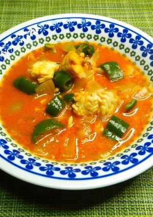 白身魚のパプリカ風味スープ・コクが深い-レシピのメイン写真