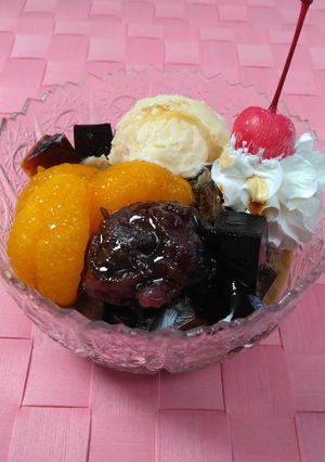 【美人レシピ】コーヒーあんみつ-レシピのメイン写真
