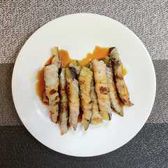 รูปของ 茄子の肉巻き