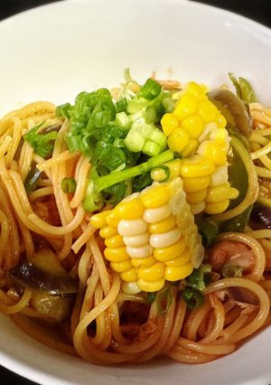 ワンパン パスタナポリタン-レシピのメイン写真
