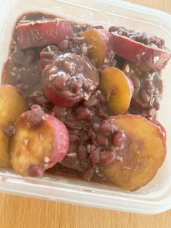 【味付け塩麹だけ】サツマイモのいとこ煮-レシピのメイン写真