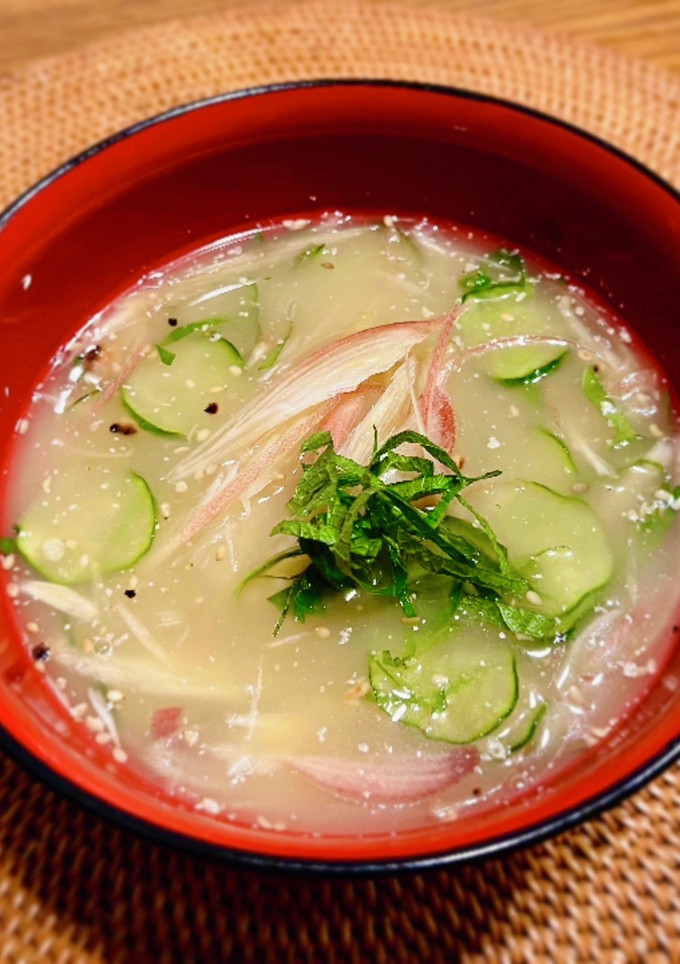 【簡単】基本の冷や汁-レシピのメイン写真