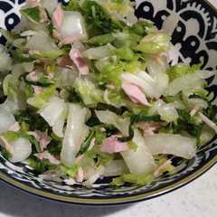 รูปของ 白菜とツナの塩もみ☆