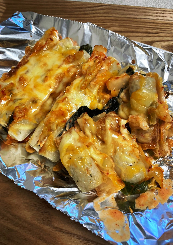 超簡単 ちくわのマヨキムチチーズ焼き-レシピのメイン写真