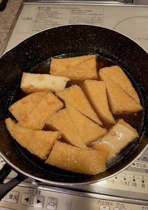 厚揚げの甘煮(お母さんの味)-レシピのメイン写真