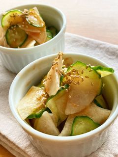 *簡単*大根ときゅうりのヤムニョン浅漬け-レシピのメイン写真