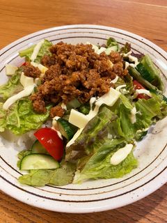 野菜がおいしい!タコライス!-レシピのメイン写真