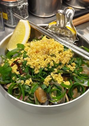 苦情盛りだくさんの葱そば　（塩焼きそば）-レシピのメイン写真