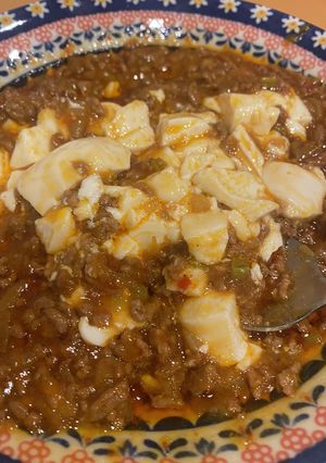 お豆腐が美味しい　麻婆豆腐-レシピのメイン写真