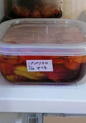 簡単やみつき♡パプリカのグリルマリネ-レシピのメイン写真