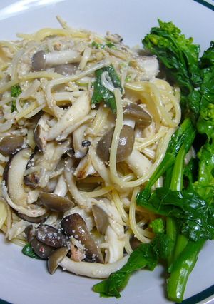 和風菜の花パスタ-レシピのメイン写真
