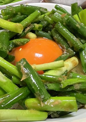 たまご掛けご飯　小ネギ和え-レシピのメイン写真