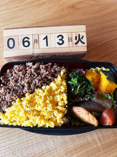2023.6/13 高校生男子お弁当-レシピのメイン写真