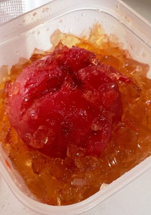 丸ごと冷やしトマトの甘酢ジュレ-レシピのメイン写真