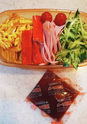 高校生弁当覚え書き200冷やし中華-レシピのメイン写真