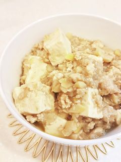 鶏塩麻婆豆腐-レシピのメイン写真