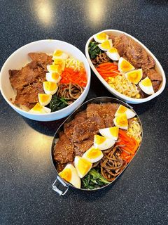 高校生弁当2023 6月13焼き肉弁当-レシピのメイン写真