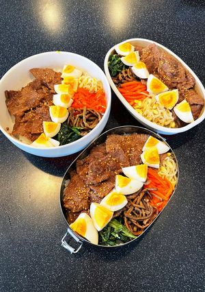 高校生弁当2023 6月13焼き肉弁当-レシピのメイン写真