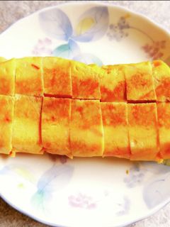 カニカマ入り卵焼き-レシピのメイン写真