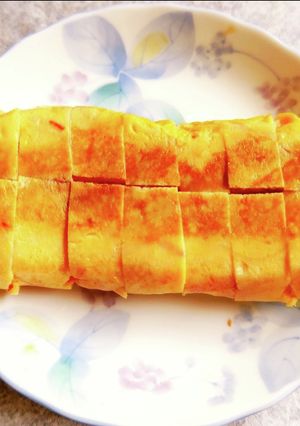 カニカマ入り卵焼き-レシピのメイン写真