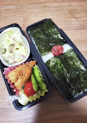 早起き苦手母さんの中学男子弁当　覚書6-レシピのメイン写真
