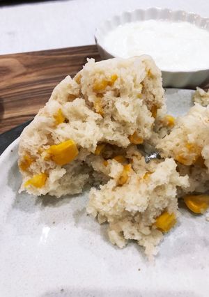 プラスワンで美味しいコーン蒸しパン-レシピのメイン写真