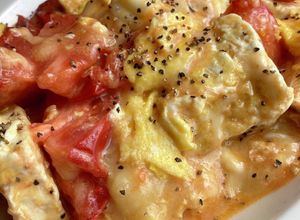 トマトと豆腐と卵の中華風チーズ炒め-レシピのメイン写真