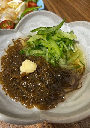 10分以下！生もずくの煎酒さわやか和え-レシピのメイン写真