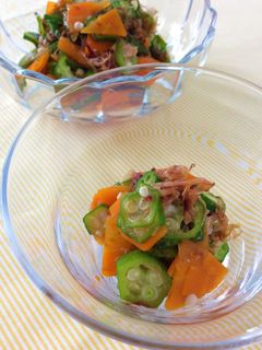 【幼児食】オクラのおかか和え-レシピのメイン写真
