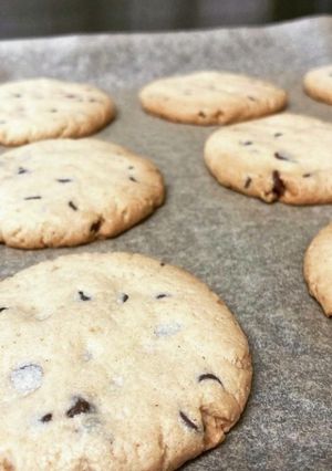 【安心美味しい】米粉チョコチップクッキー-レシピのメイン写真
