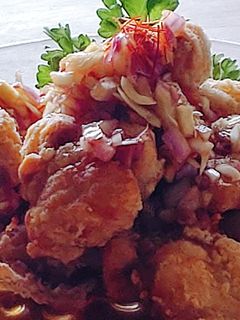 から揚げ 中華料理 パンダ』札幌ドームの帰りに立ち寄り！唐揚げサラダが