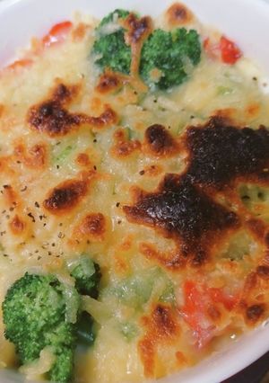 簡単ヘルシー低価格！植物性！豆腐グラタン-レシピのメイン写真
