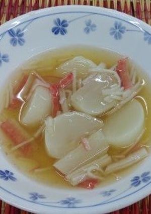 （シニア向け）かぶとかにかまのトロリ煮-レシピのメイン写真
