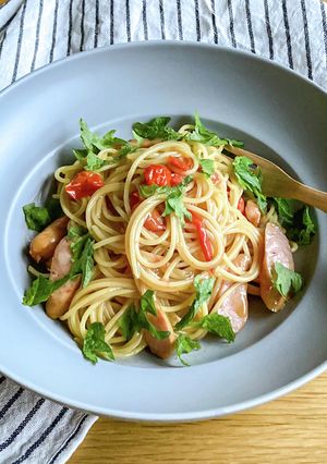 【トマトの和パスタ】ワンパン10分!-レシピのメイン写真