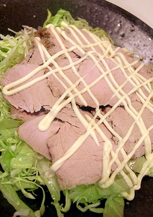 蒸すからヘルシー♪さっぱりぶーにゃん-レシピのメイン写真