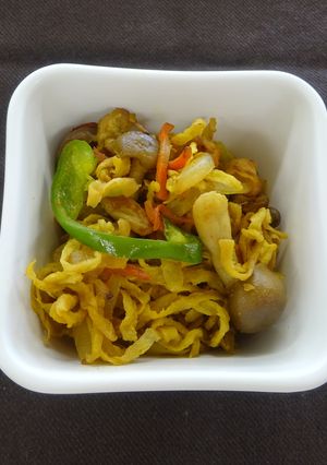 【食改】切り干し大根のカレー炒め-レシピのメイン写真