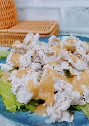 さっぱりコクウマ♪豚しゃぶサラダ-レシピのメイン写真